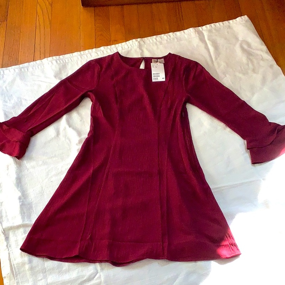 Burgundy Dress